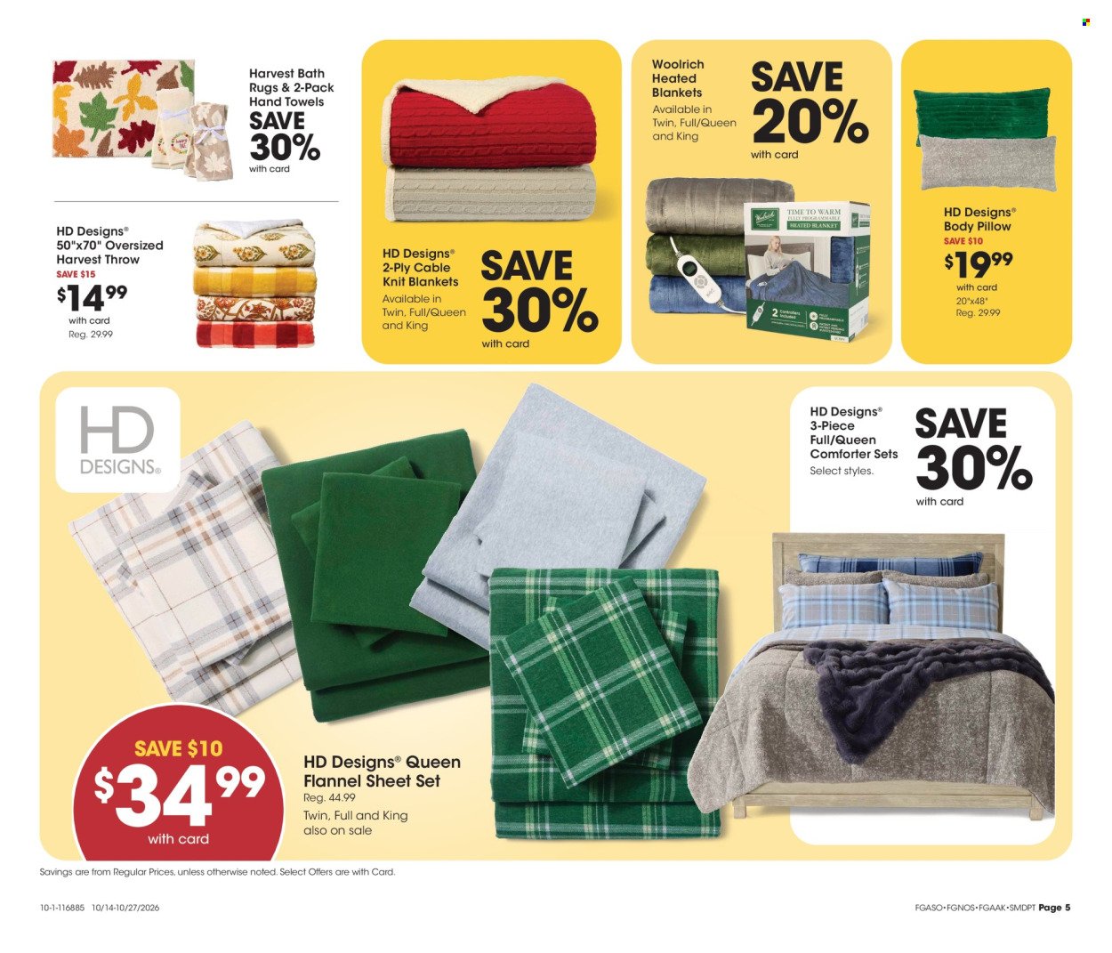 FRED MEYER ad - Home & Apparel