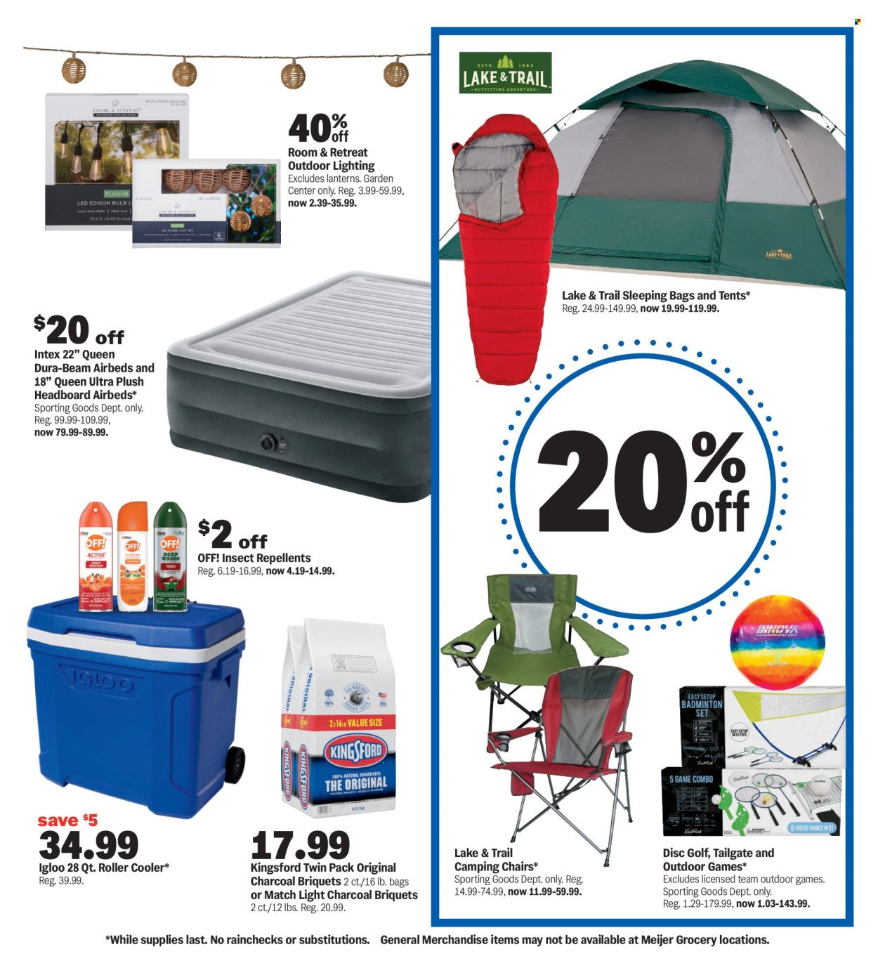 MEIJER ad - Storage for Study Season
