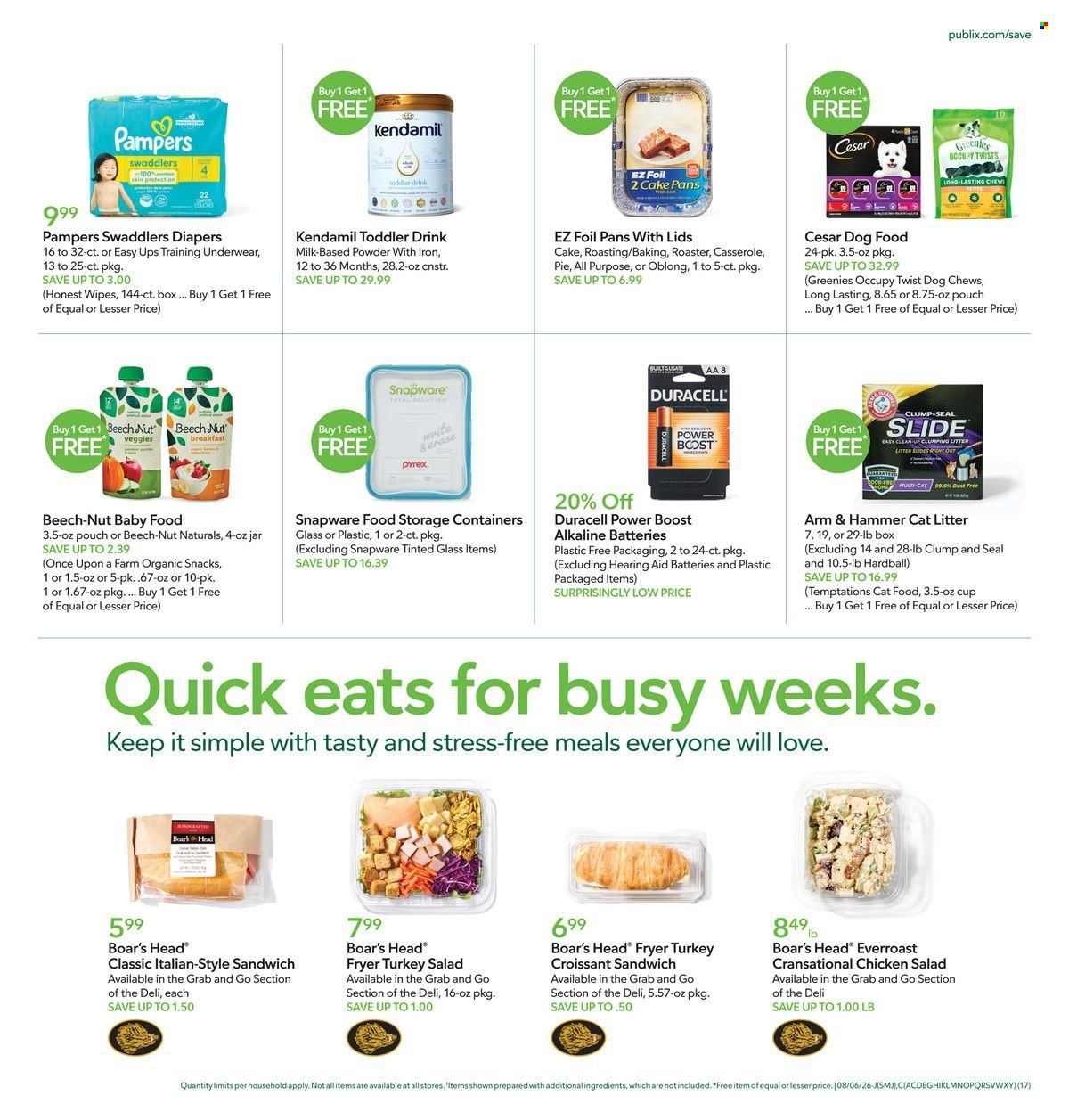 PUBLIX ad - Weekly Ad