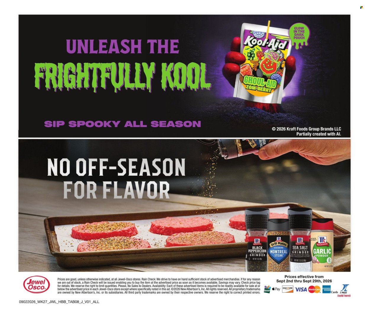 JEWEL OSCO ad - Specialty Publication