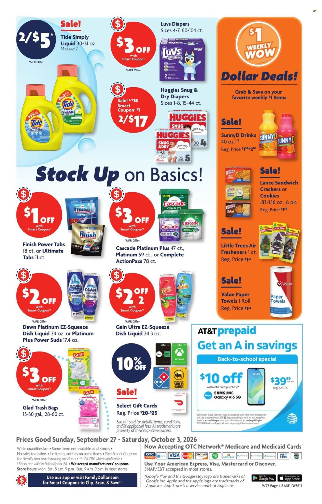FAMILY DOLLAR ad - Current Ad