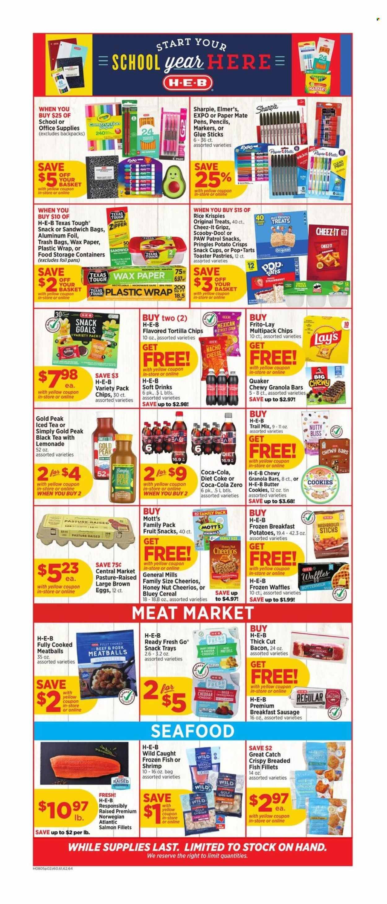 H-E-B ad - Weekly Ad