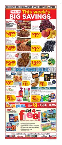 H-E-B ad - Weekly Ad