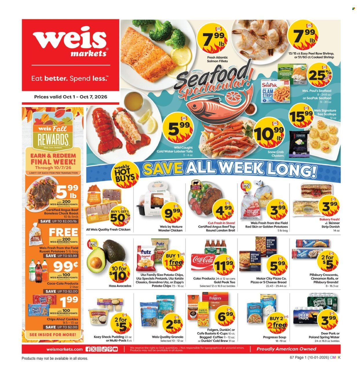 WEIS ad - Weekly Ad