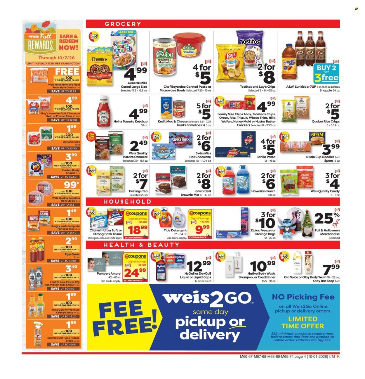 WEIS ad - Weekly Ad