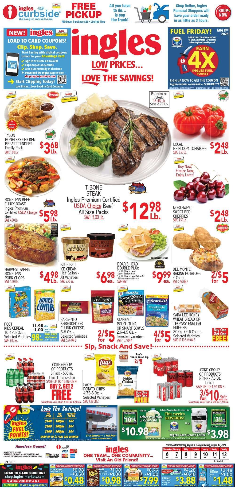 INGLES ad - Weekly Ad (2025-08-06 - 2025-08-12) | 1