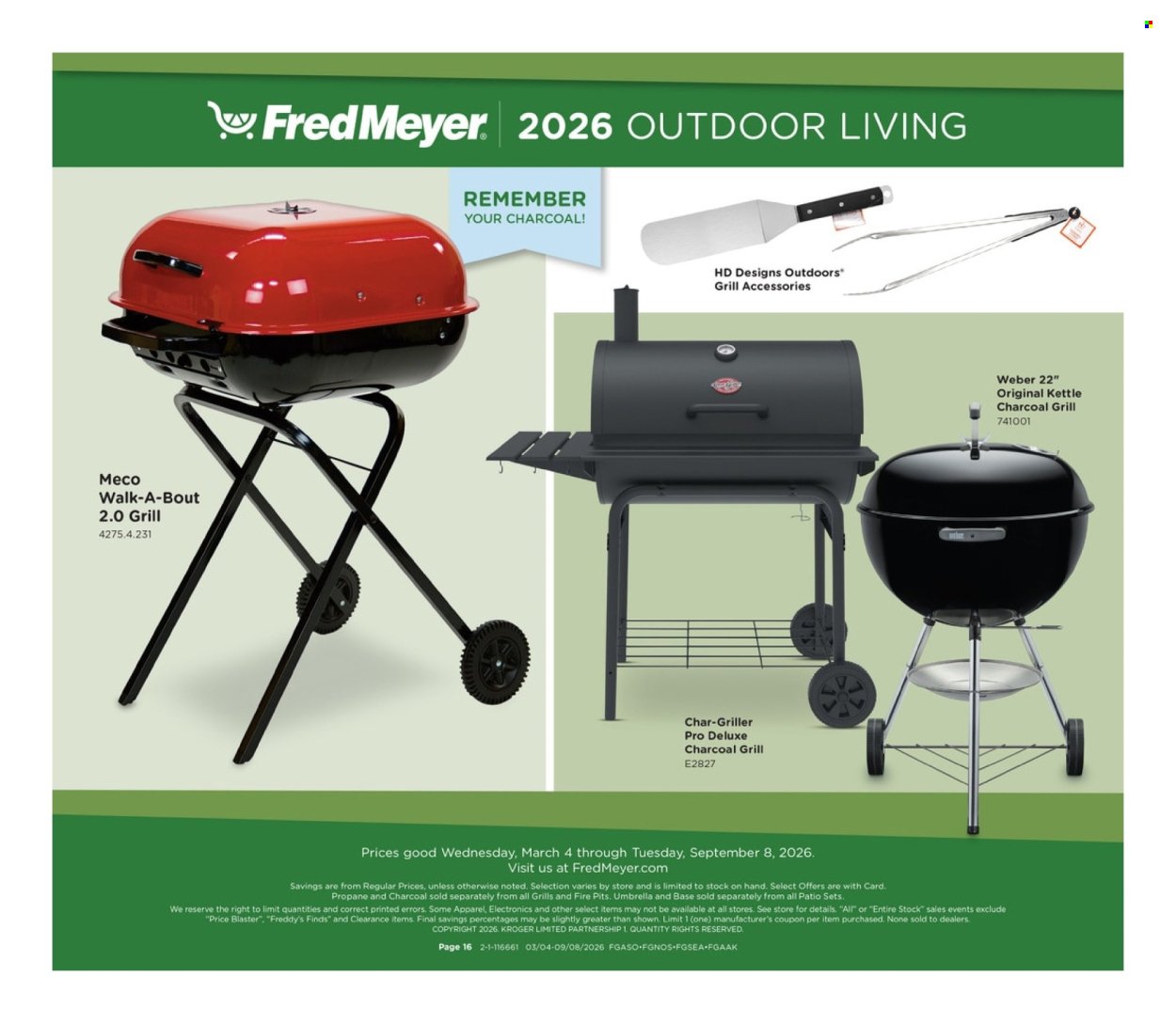 FRED MEYER ad - Outdoor Living