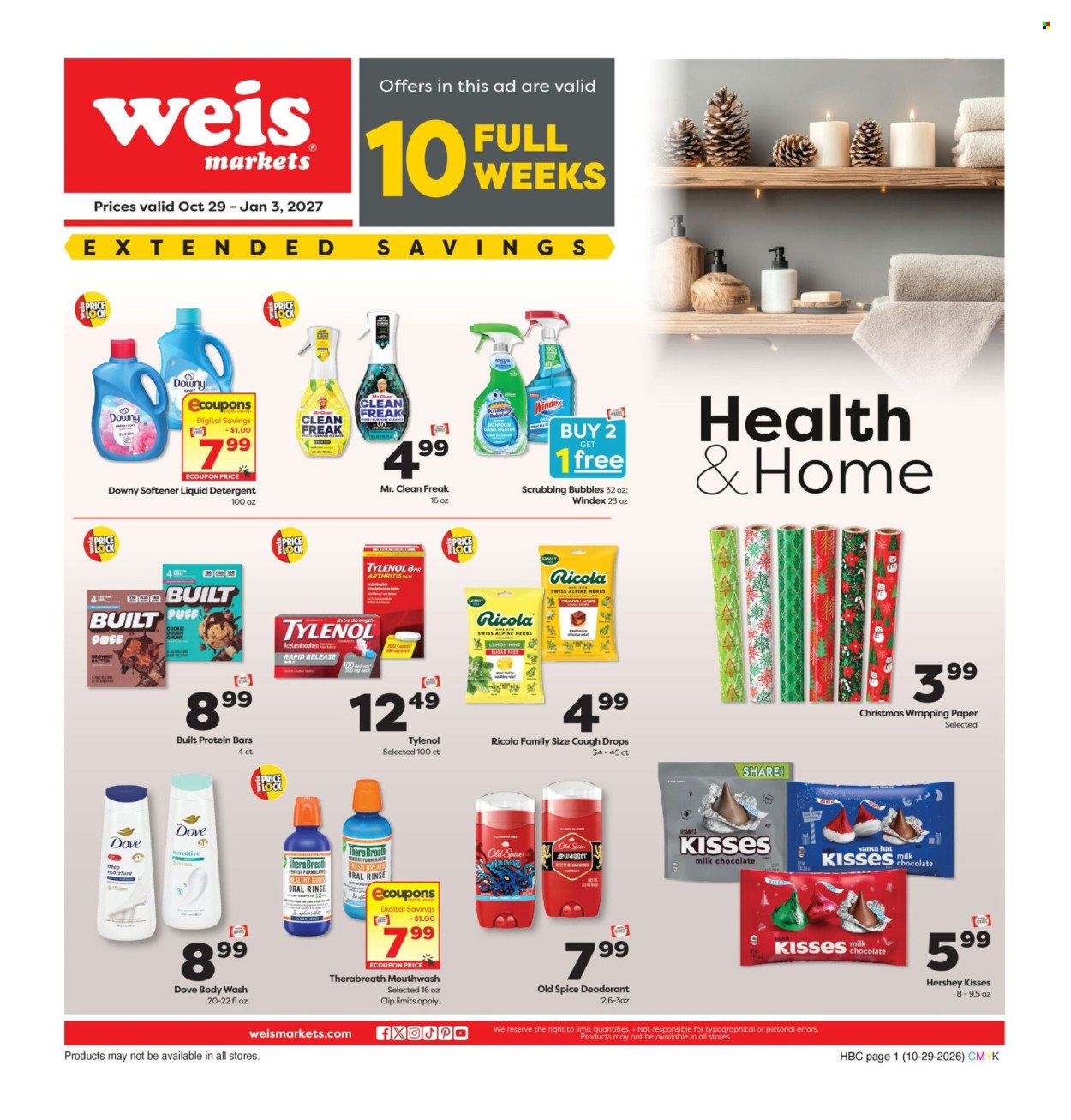 WEIS ad - HBC: Monthly Home