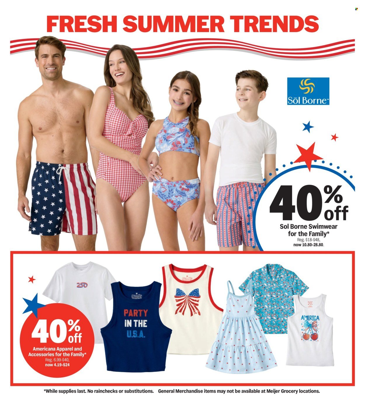 MEIJER ad - The good life is deals all summer