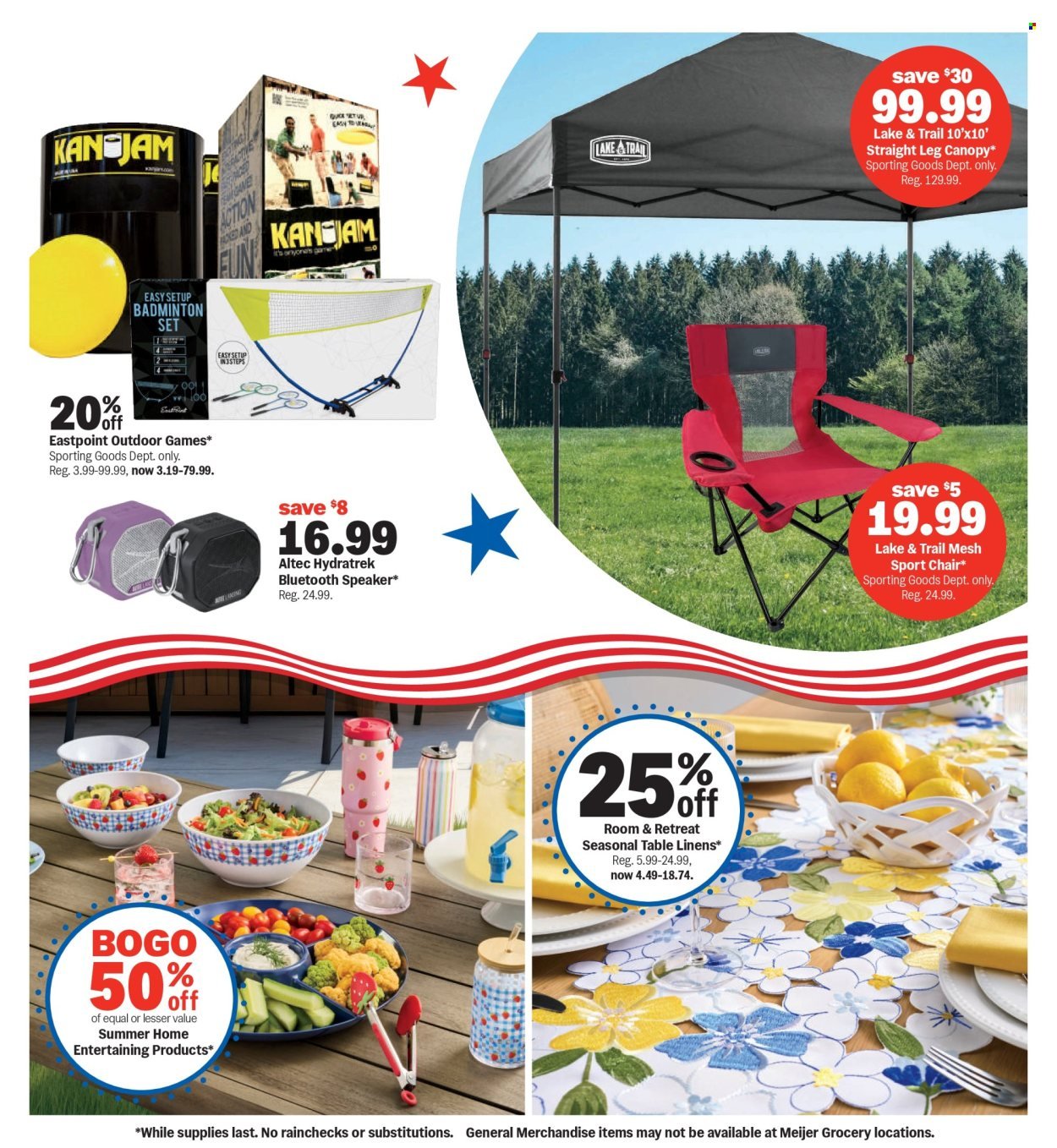 MEIJER ad - The good life is deals all summer