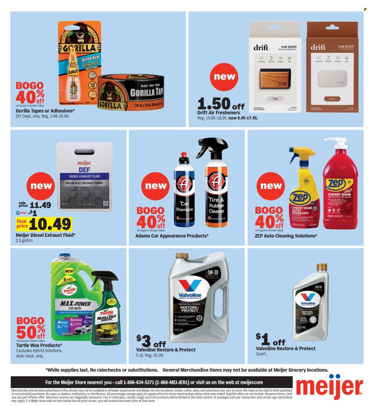 MEIJER ad - The good life is deals all summer