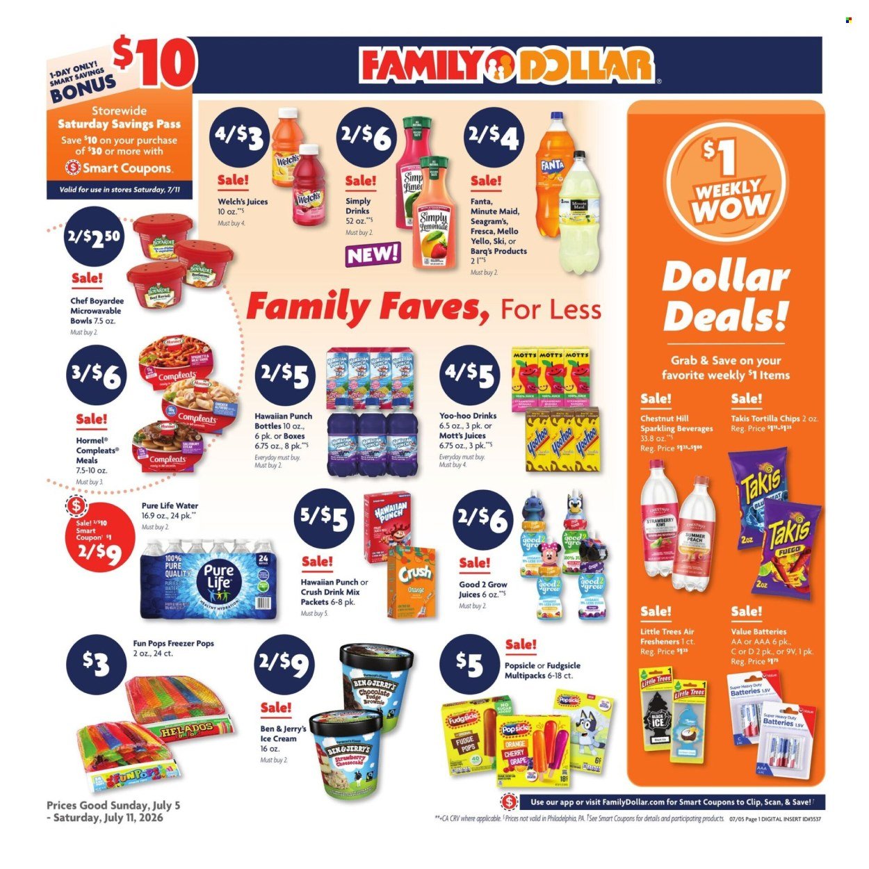 FAMILY DOLLAR ad - Weekly Ad