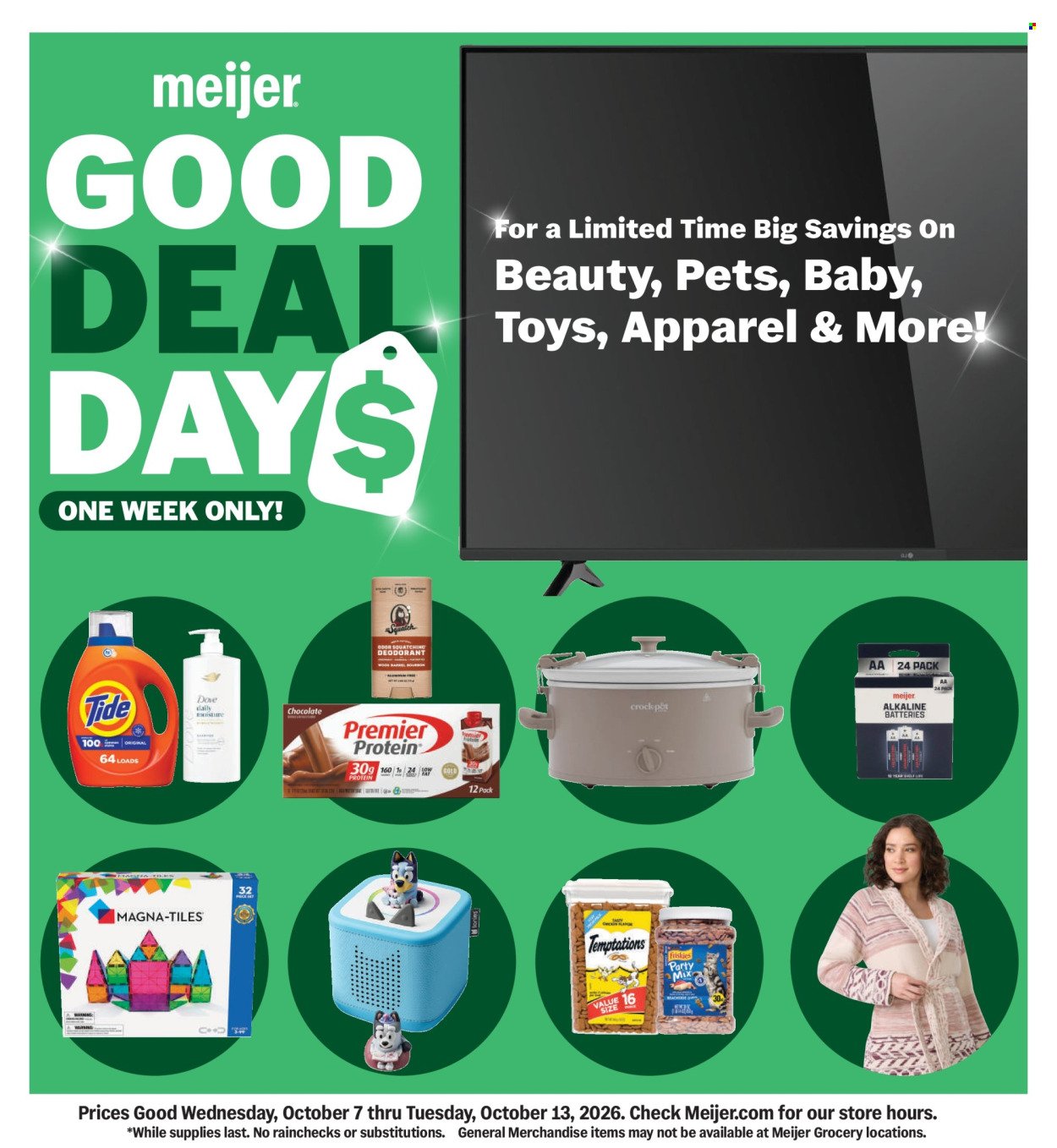 MEIJER ad - Good Deal Days