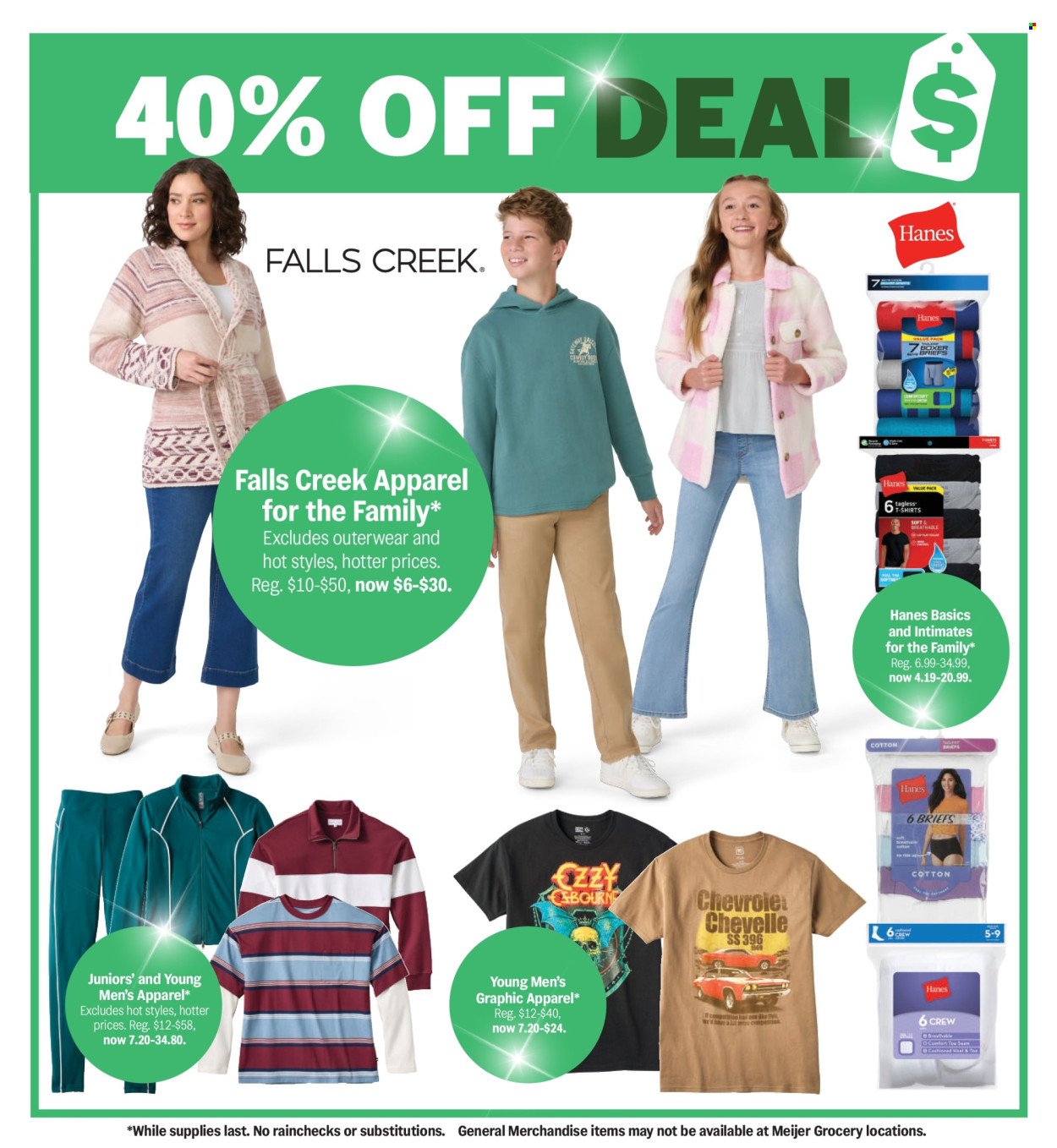 MEIJER ad - Good Deal Days
