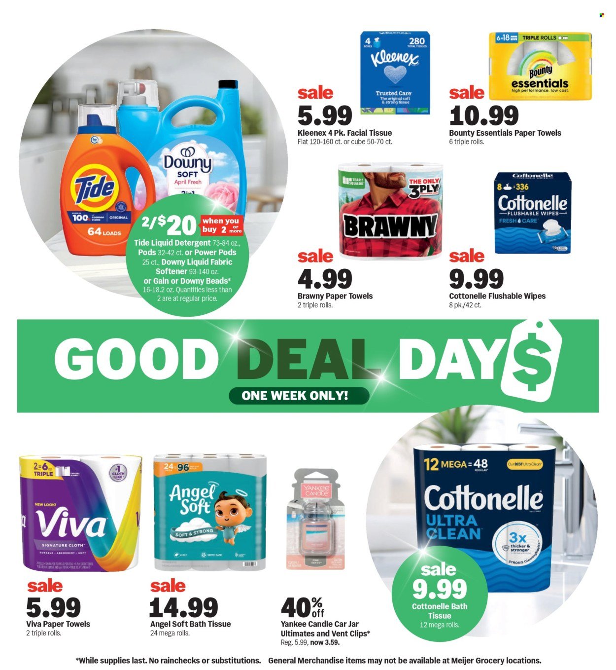 MEIJER ad - Good Deal Days