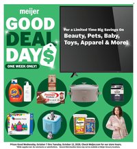 MEIJER ad - Good Deal Days