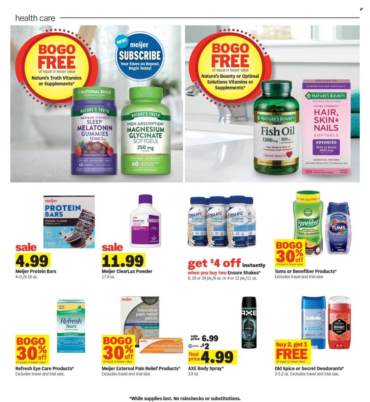 MEIJER ad - Weekly Ad