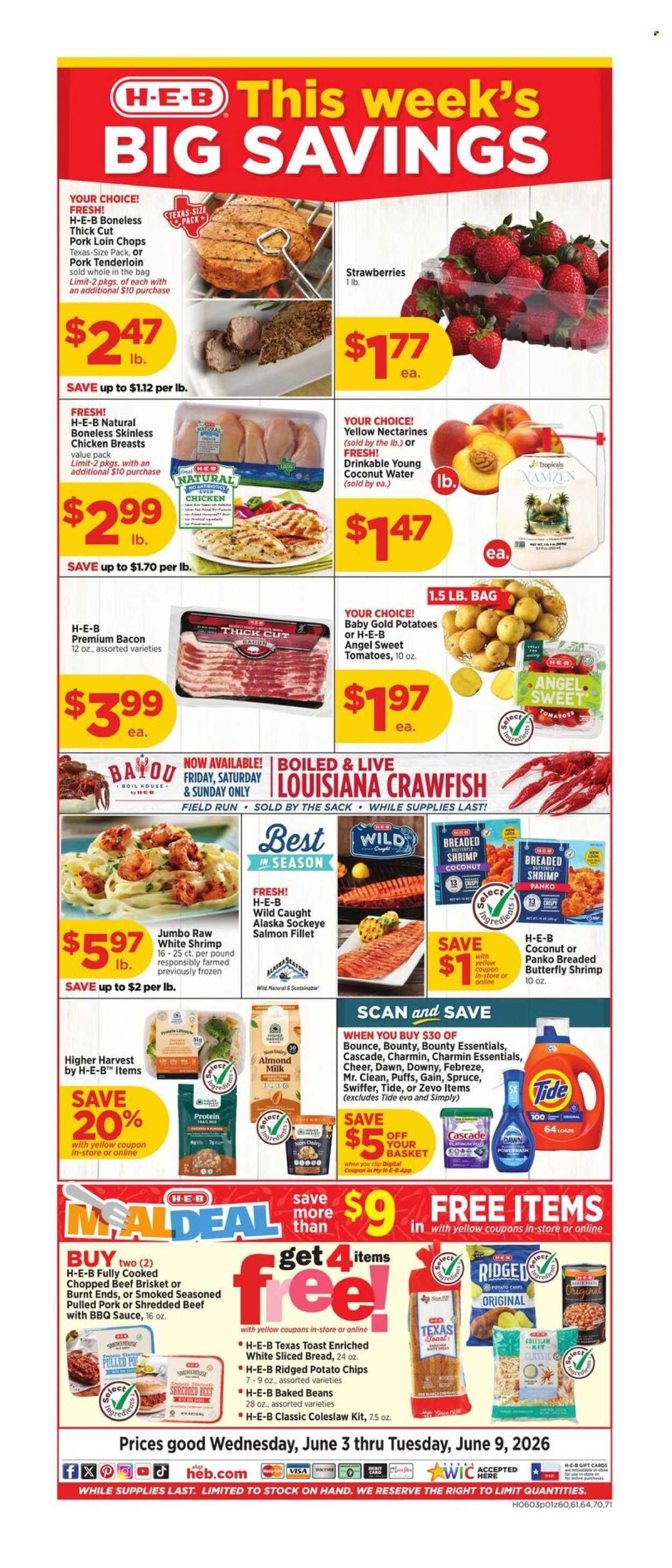 H-E-B ad - Weekly Ad
