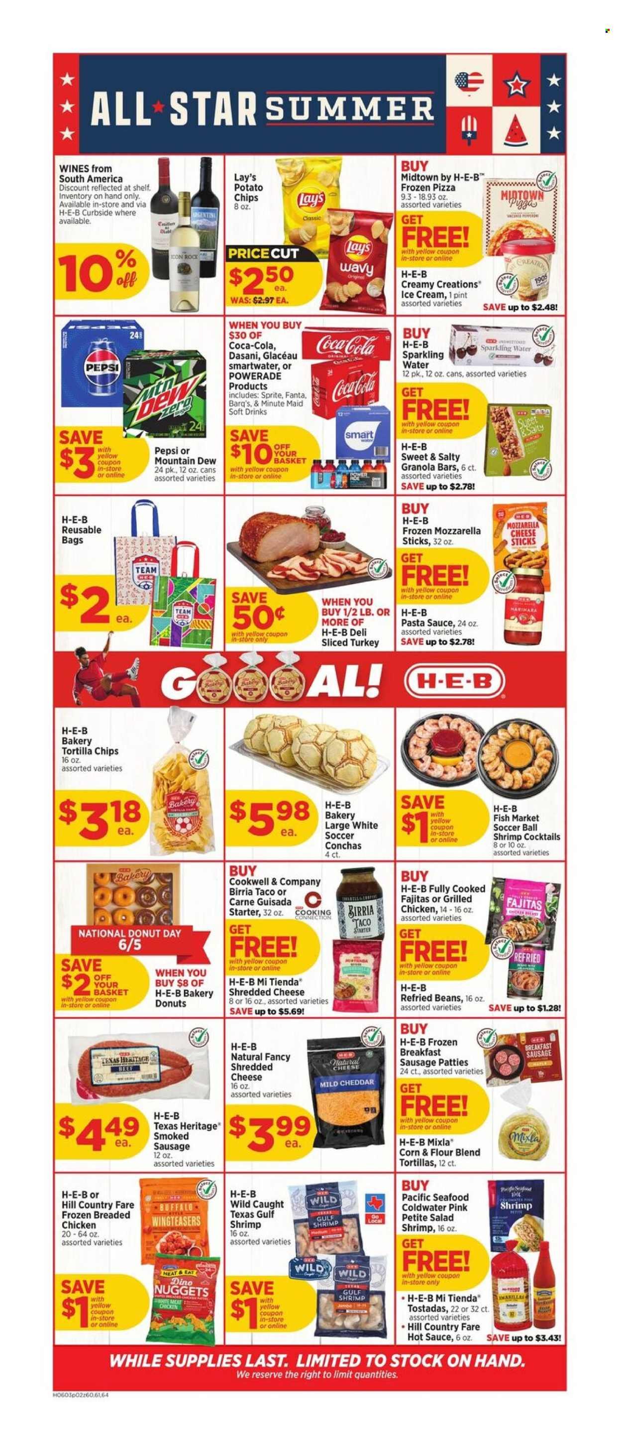 H-E-B ad - Weekly Ad