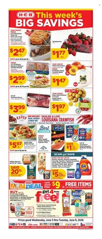 H-E-B ad - Weekly Ad