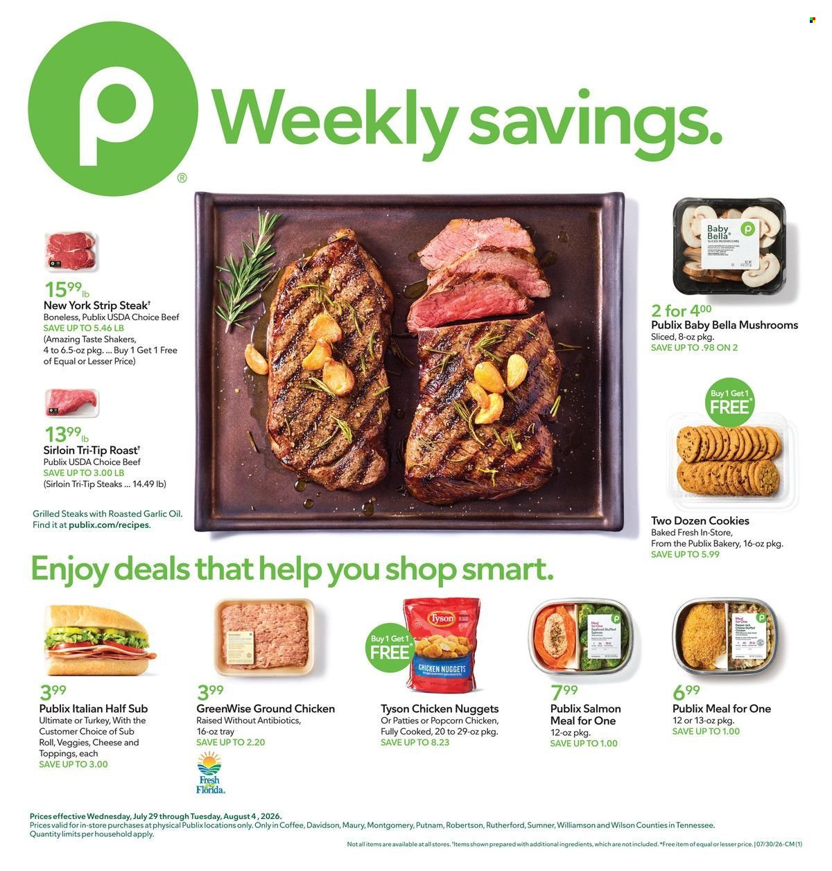 PUBLIX ad - Weekly Ad