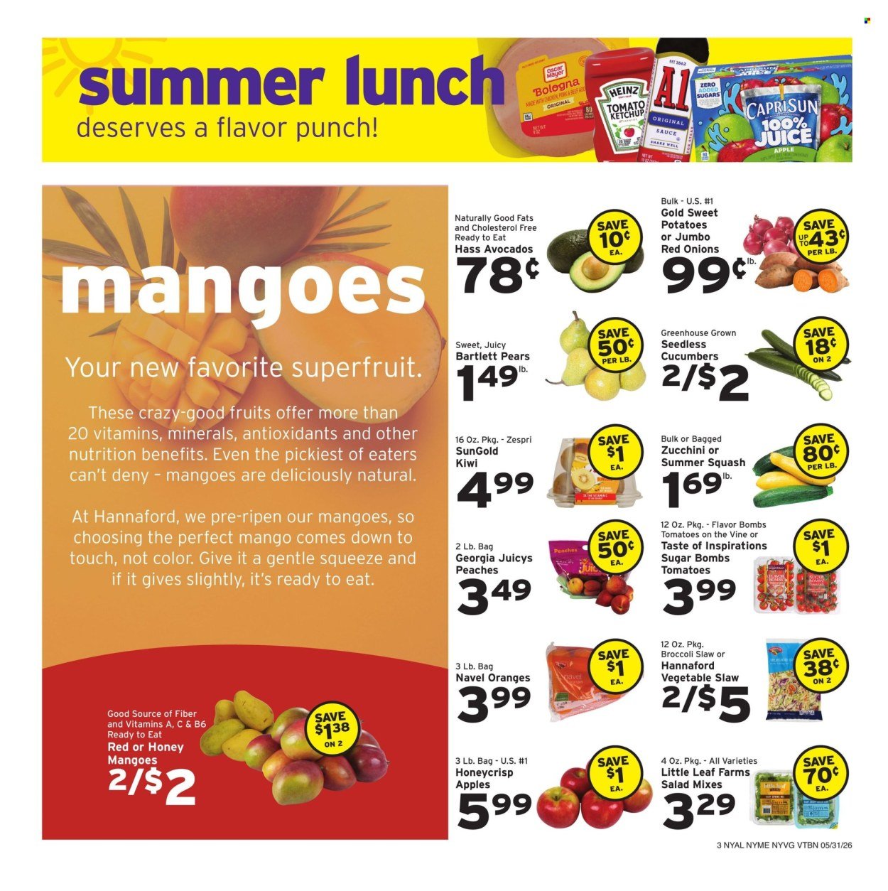 HANNAFORD ad - Weekly Ad