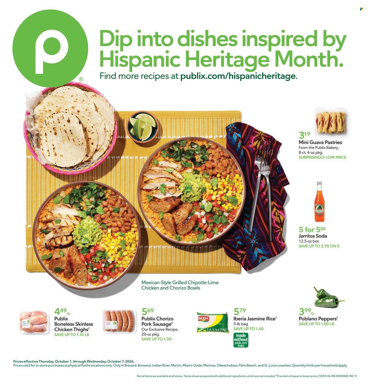 PUBLIX ad - Hispanic Heritage Month