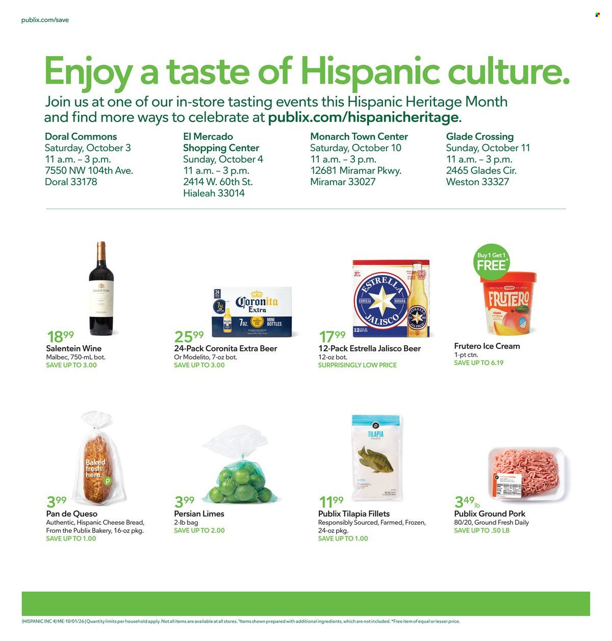 PUBLIX ad - Hispanic Heritage Month