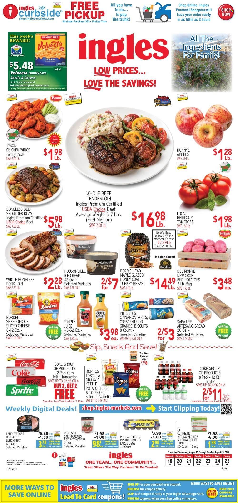 INGLES ad - Specials