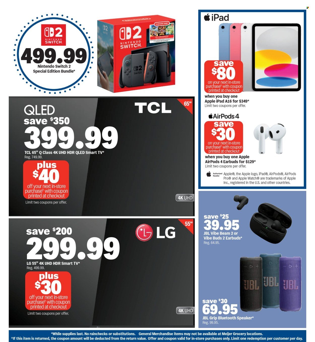 MEIJER ad - Good life gifts for great dads