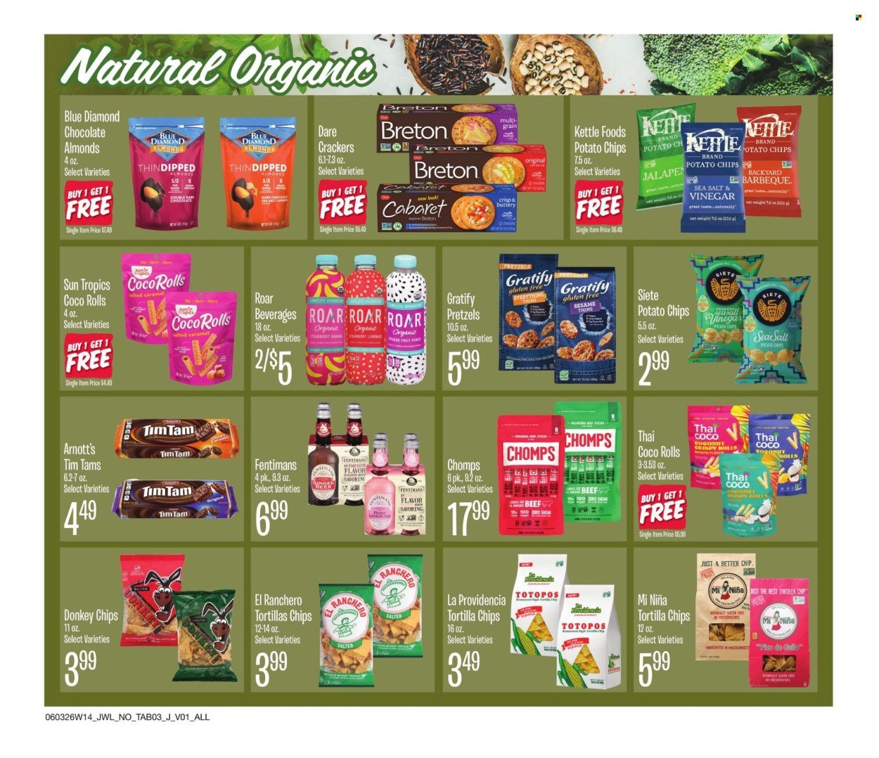 JEWEL OSCO ad - Organics Guide