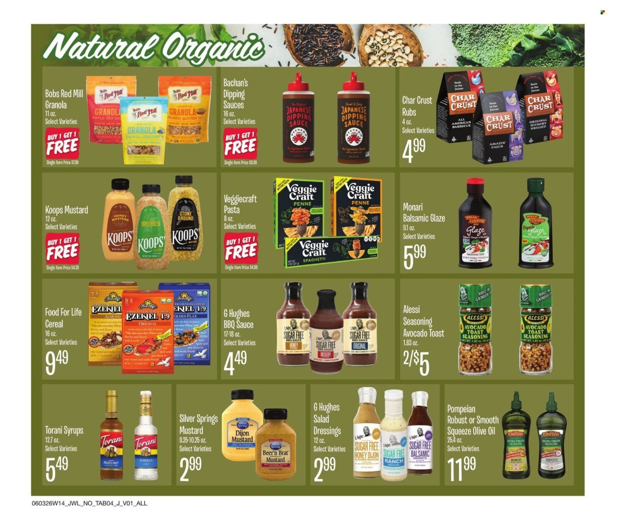 JEWEL OSCO ad - Organics Guide