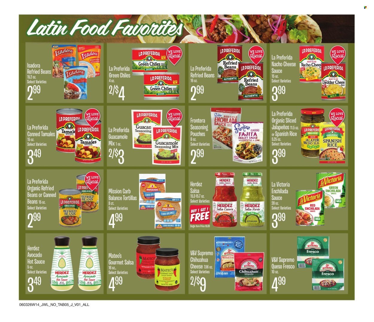 JEWEL OSCO ad - Organics Guide