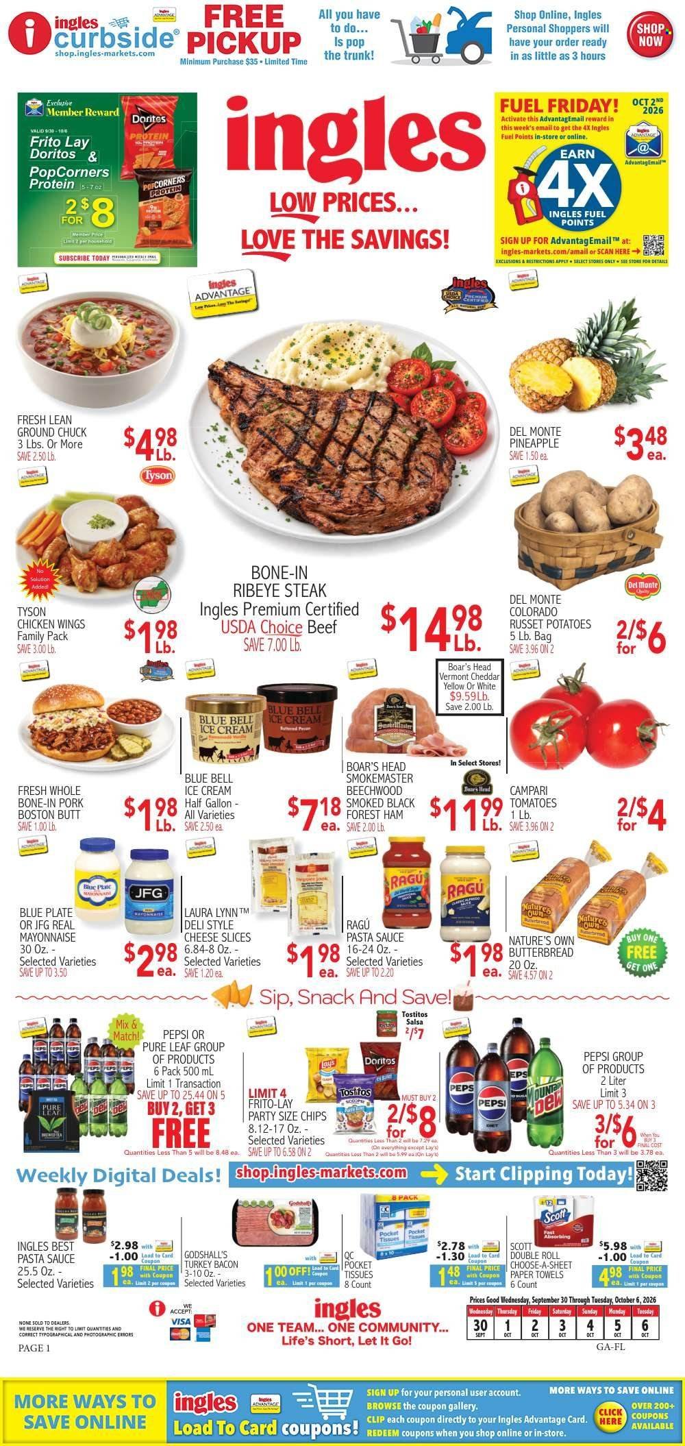 INGLES ad - Specials