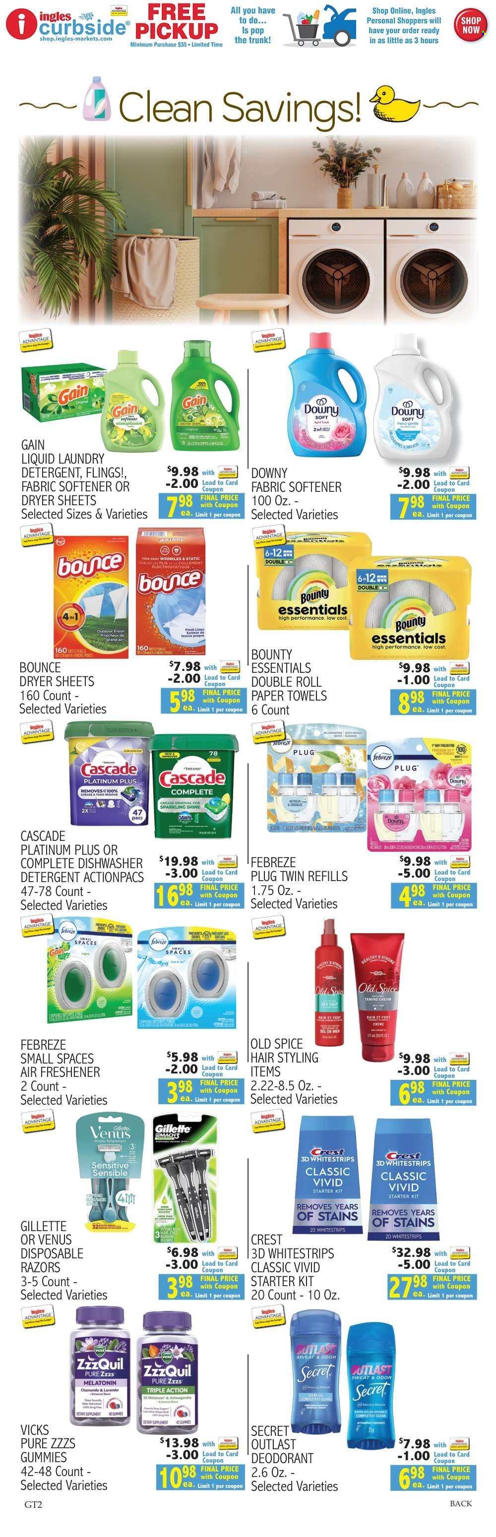 INGLES ad - Specials