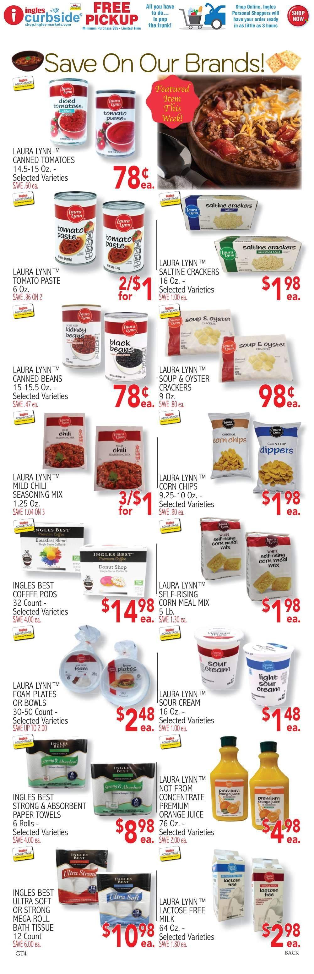 INGLES ad - Specials