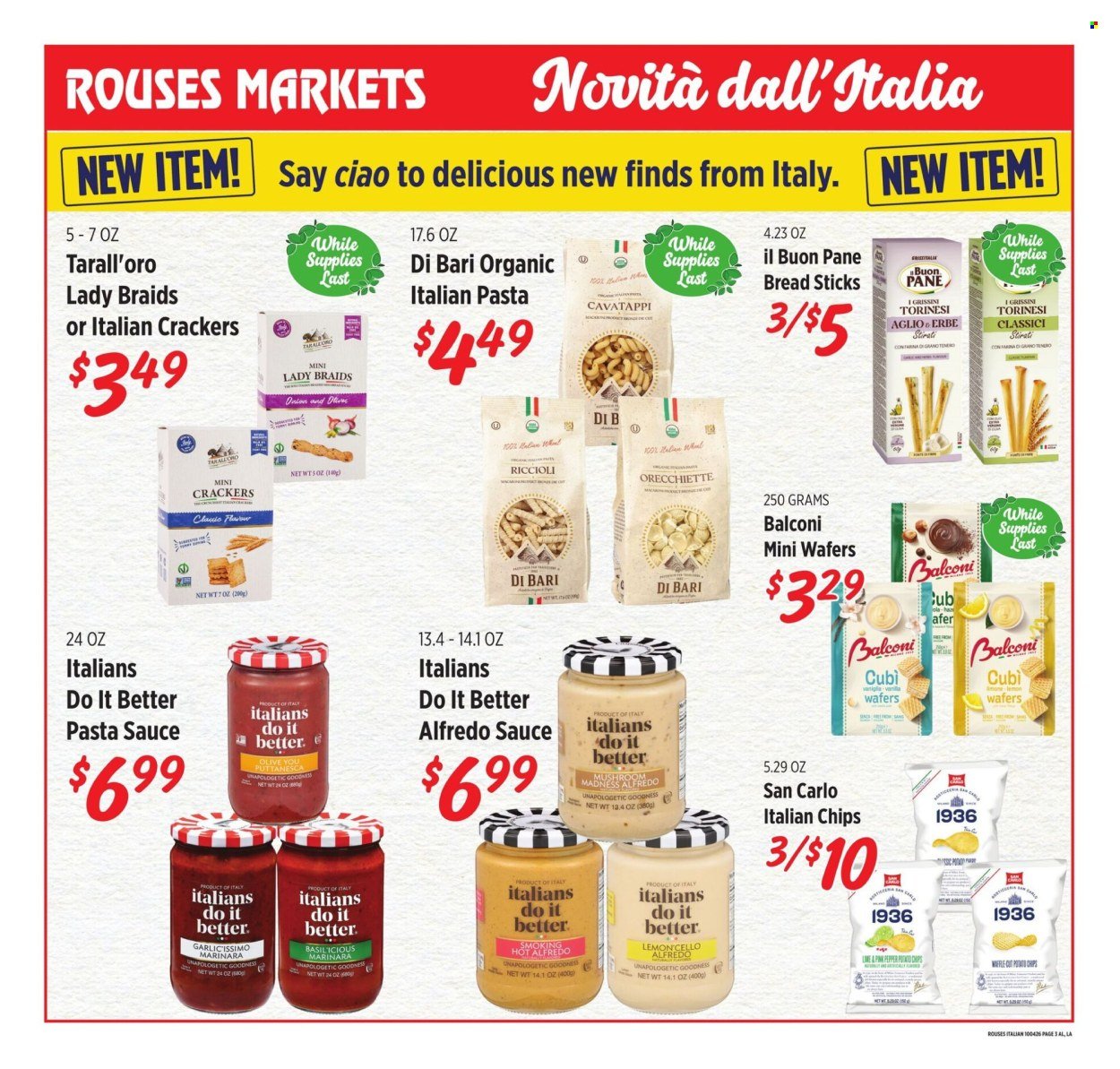 ROUSES MARKETS ad - Italian Ad