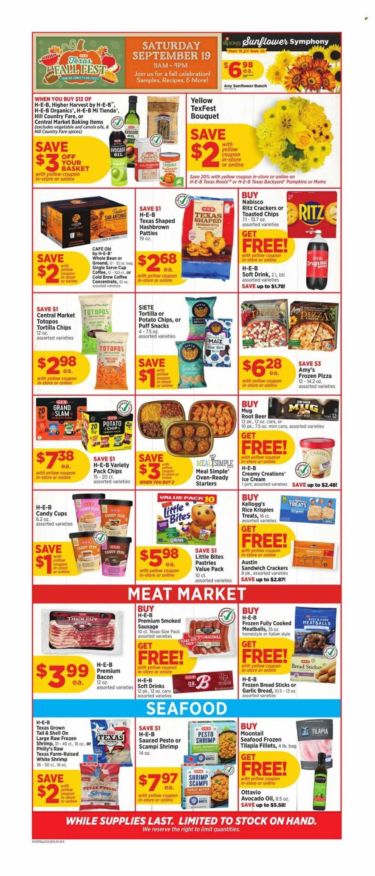 H-E-B ad - Weekly Ad