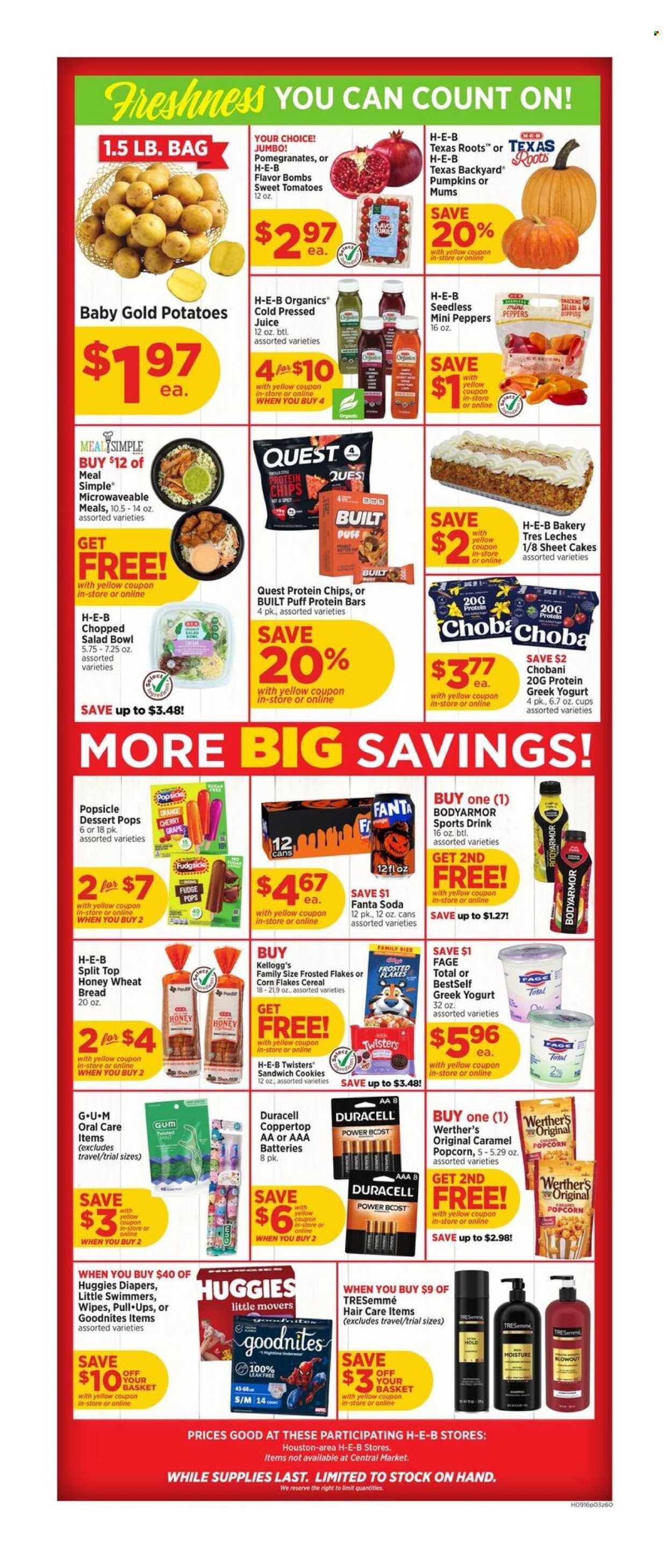 H-E-B ad - Weekly Ad