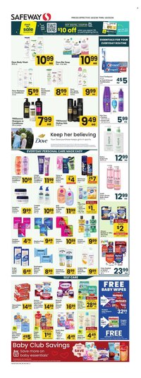 SAFEWAY ad - Health, Home & Beauty