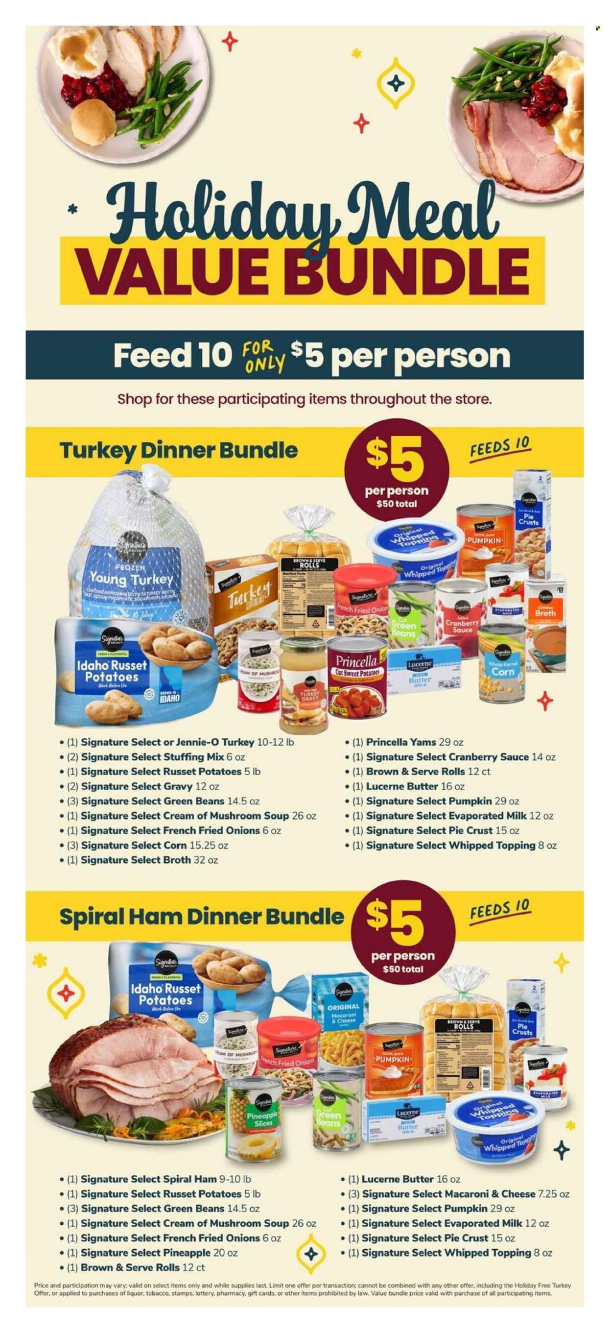 ALBERTSONS ad - Bonus Online Savings