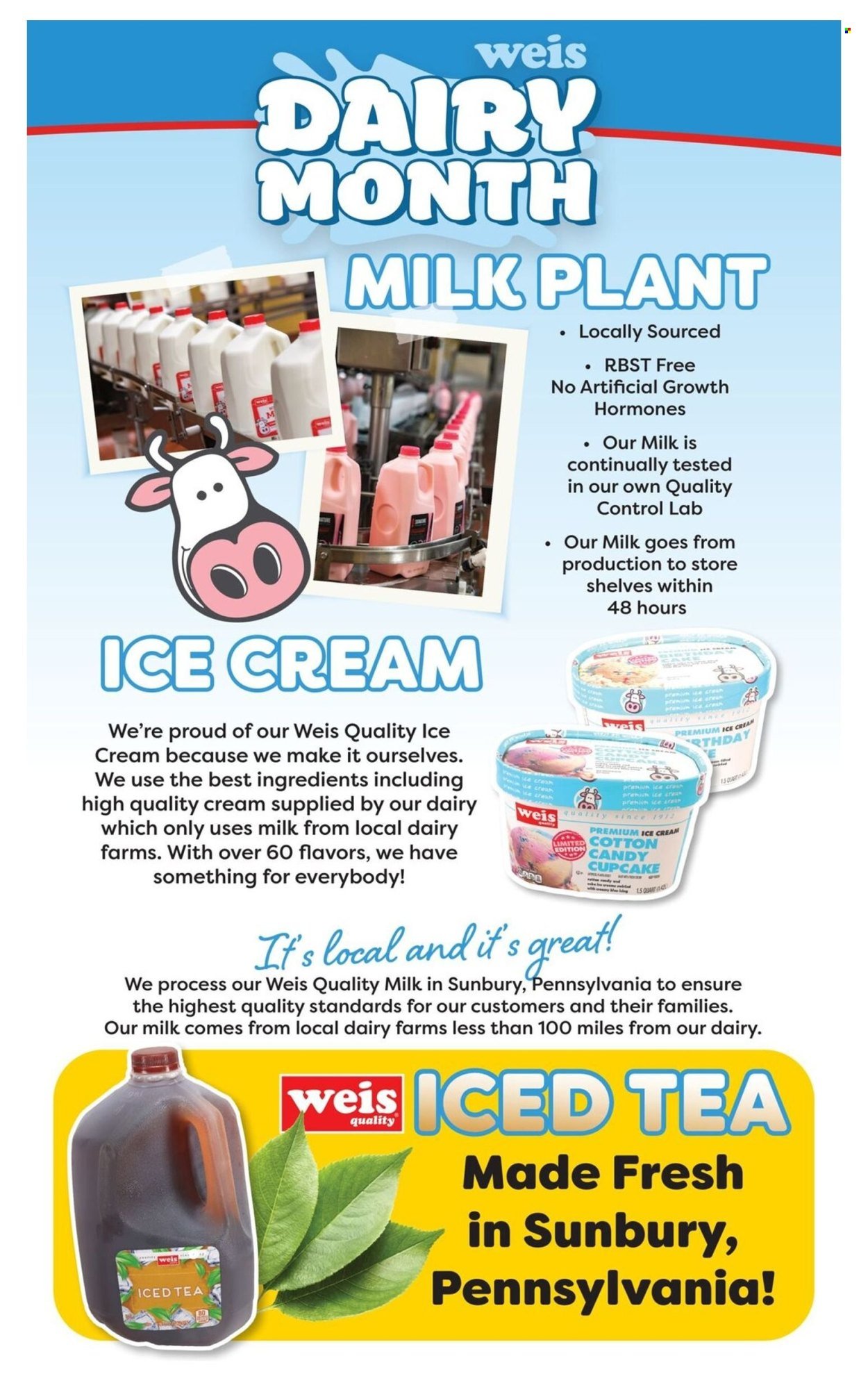 WEIS ad - Weekly Circular
