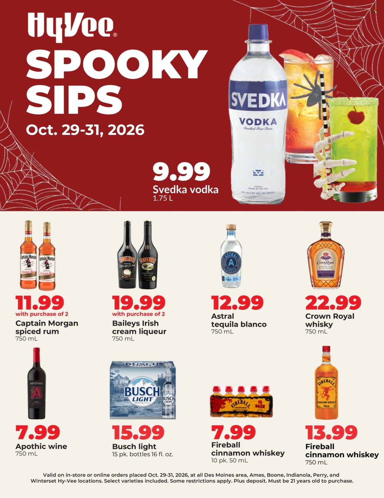 HY-VEE ad - Spooky Sips