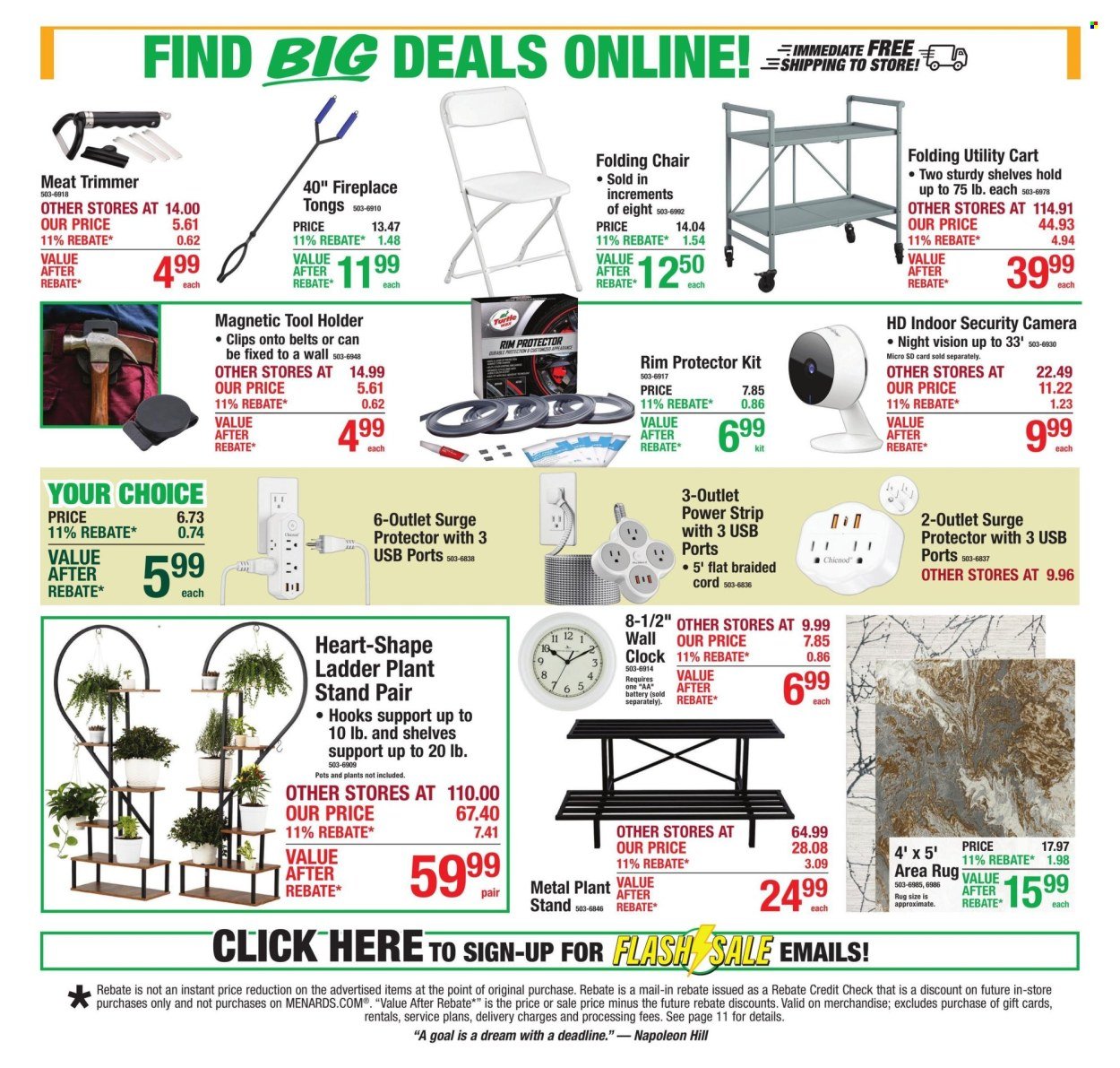 MENARDS ad - from Thu, September 3, 2026