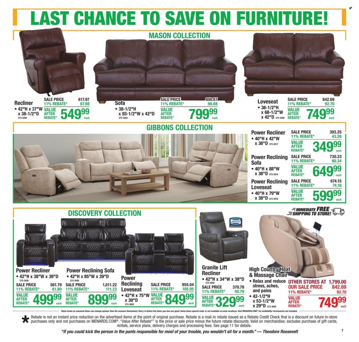 MENARDS ad - from Thu, September 3, 2026
