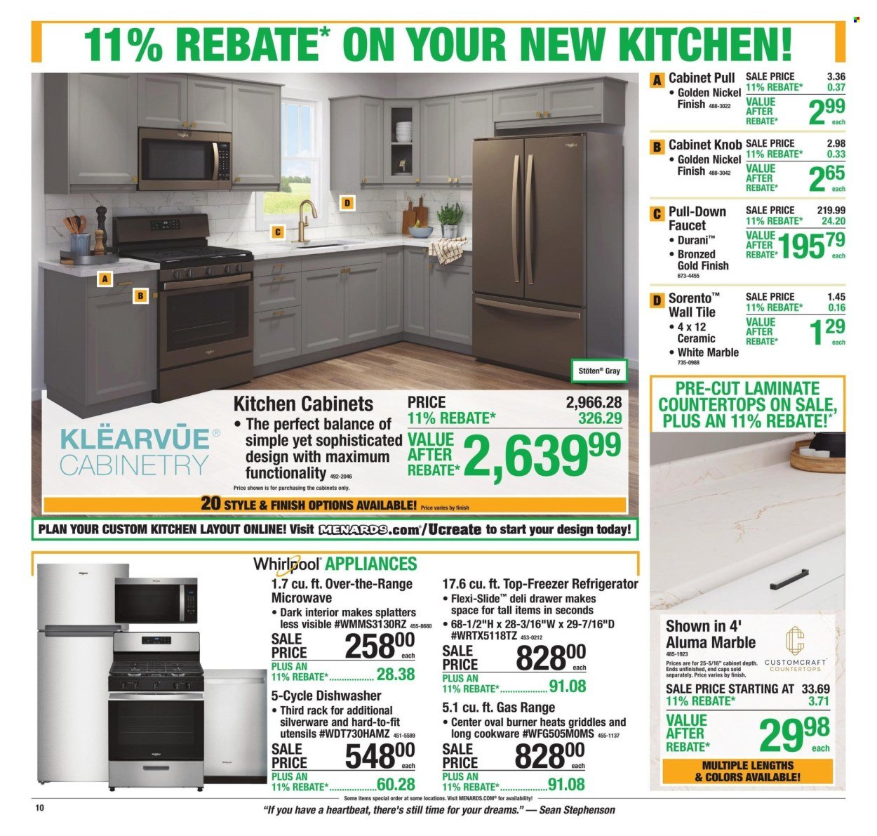 MENARDS ad - from Thu, September 3, 2026