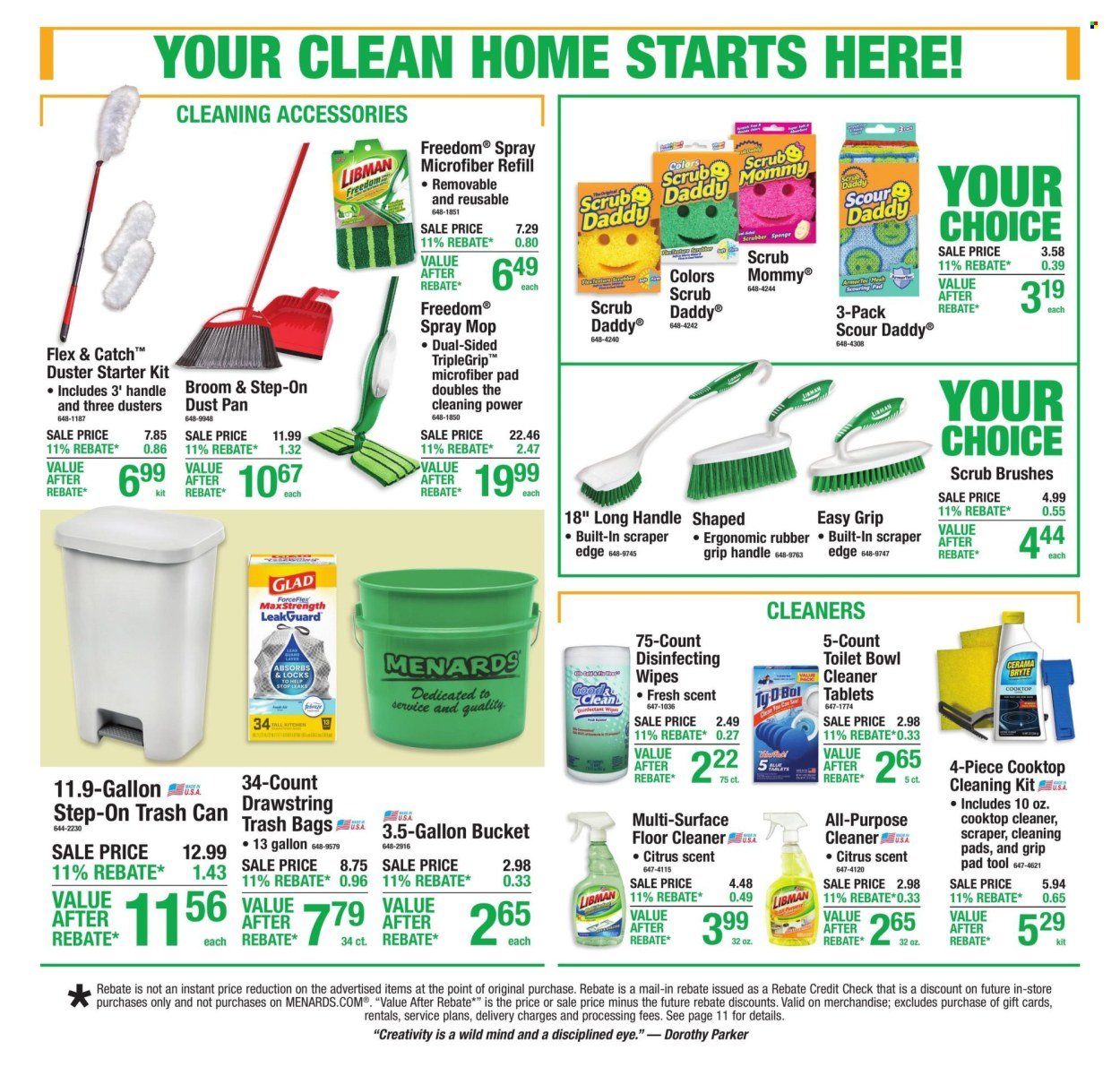 MENARDS ad - from Thu, September 3, 2026