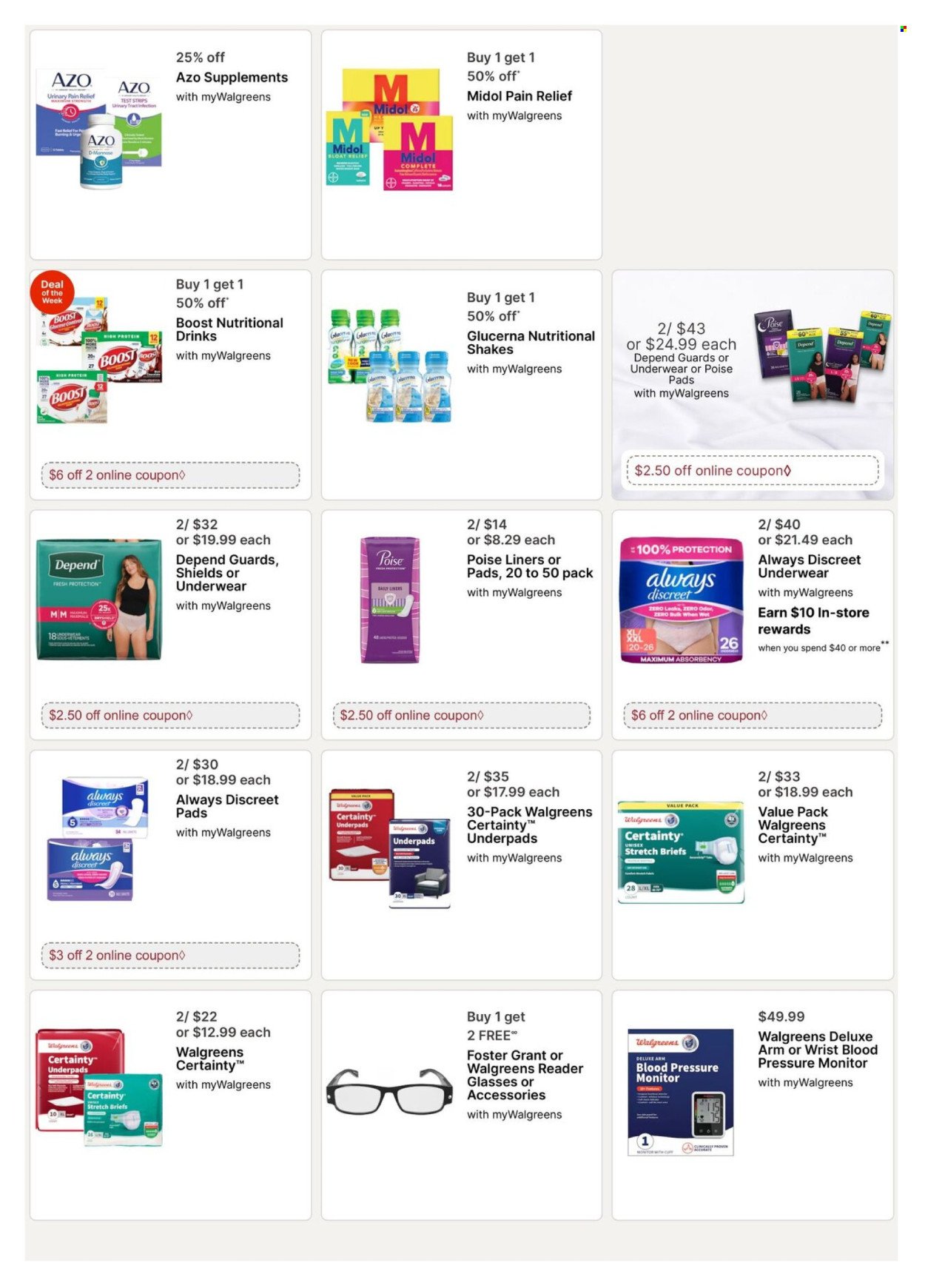 WALGREENS ad - Weekly Ad