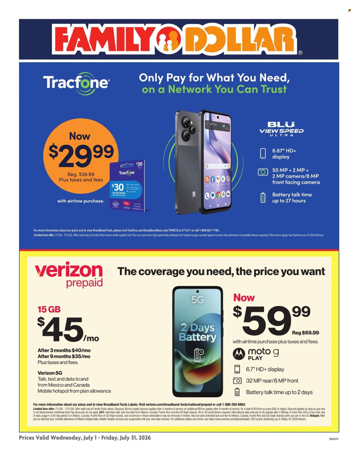 FAMILY DOLLAR ad - Phone Ad