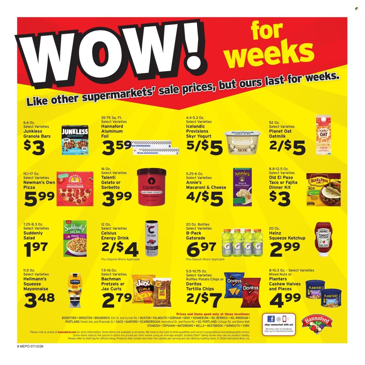 HANNAFORD ad - Weekly Ad